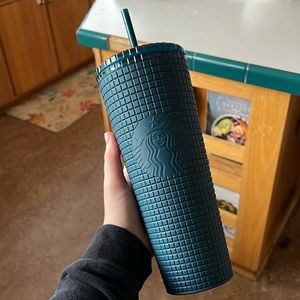Navy Blue starbucks tumbler